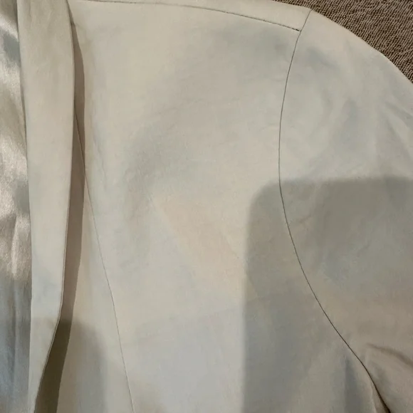 Eileen Fisher Cream Blazer Modern Tailored Design - Picture 7 of 8